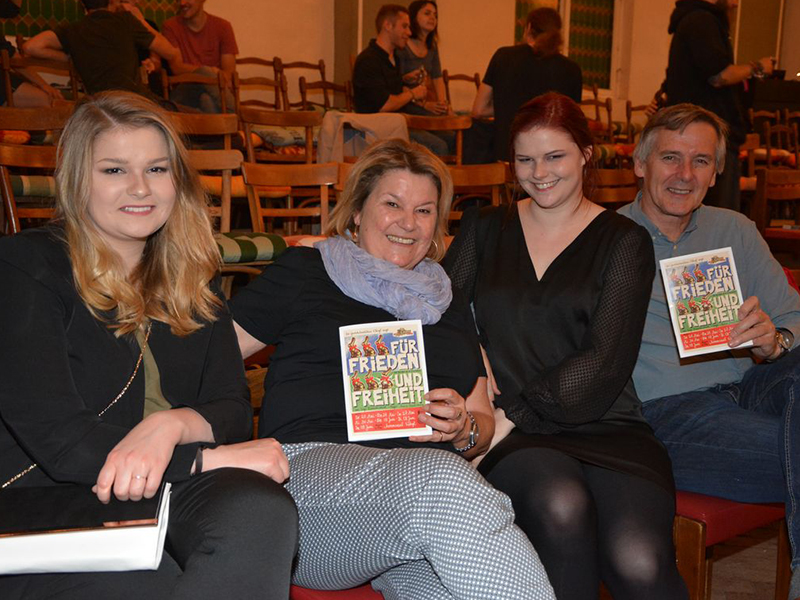 Glücklich über die gelungene Premiere: Familie Etzelstorfer.